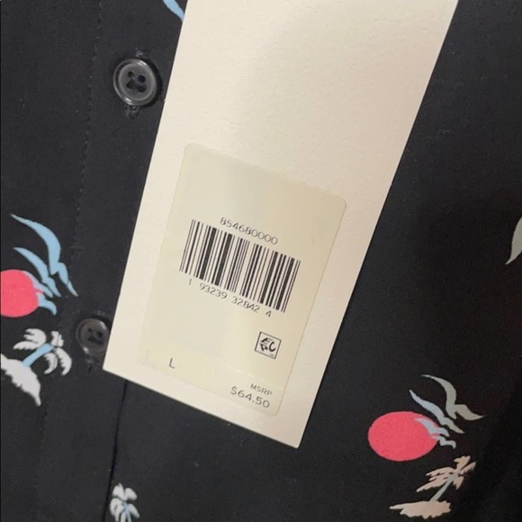 Levi’s palm tree black sundress NWT Large - Picture 7 of 9